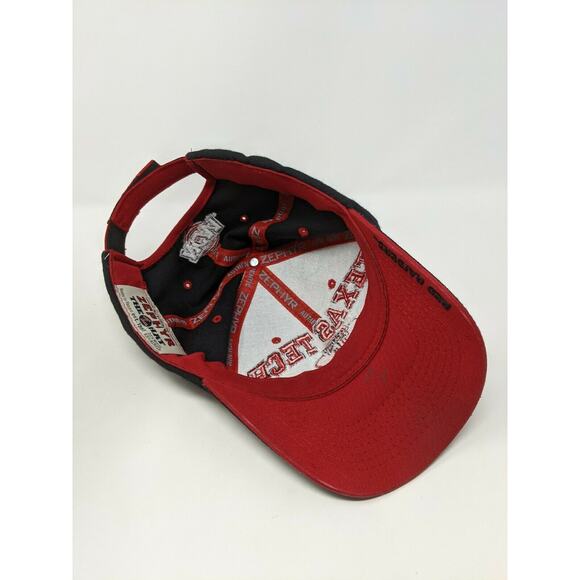 Texas Tech Red Raiders Basketball NCAA Hat Embroidered Zephyr Strapback Black - Picture 9 of 12